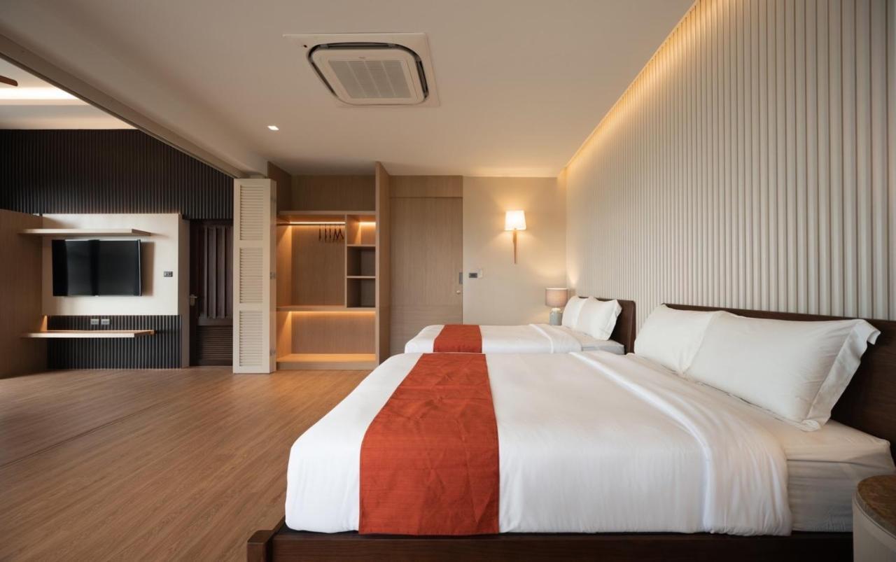 Ban Saithong Beach Resort Bang Saphan Noi Exterior foto